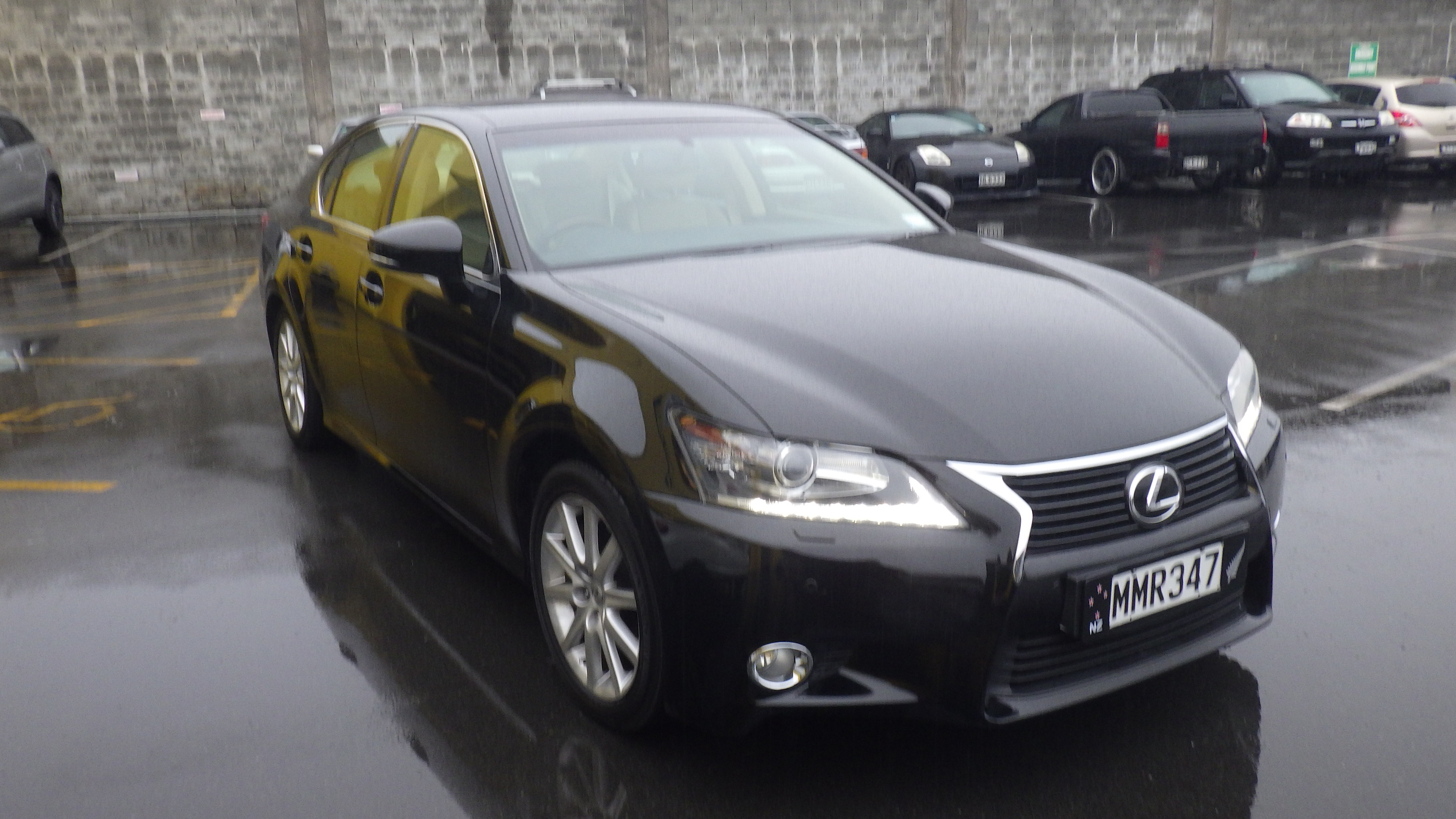 Выхлоп lexus gs250